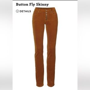 CAbi Button Fly Skinny Pants - caramel
